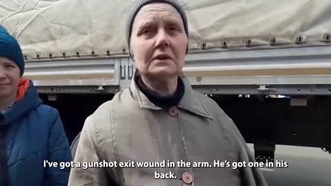 Mariupol survivor: "A Ukrainian sniper shot at us near our home"