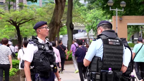 Security tight in Hong Kong on Tiananmen anniversary