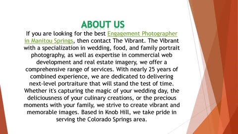 If you are looking for the best Engagement Photographer in Manitou Springs
