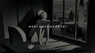 What Was I Made For - Billie Eilish Song