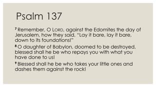 Psalm 137 Devotion