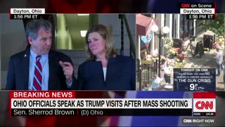 Ohio Sen. Sherrod Brown and Dayton Mayor Nan Whaley talk trash