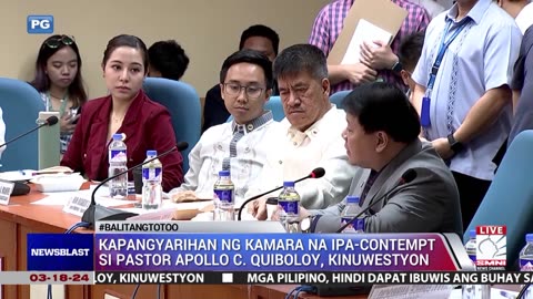 Kapangyarihan ng Kamara na ipa-contempt si Pastor ACQ, kinuswestyon