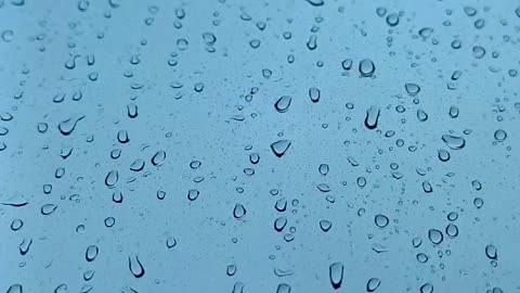 "A symphony of raindrops on glass."☔📸