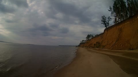 At the shore of the Volga River