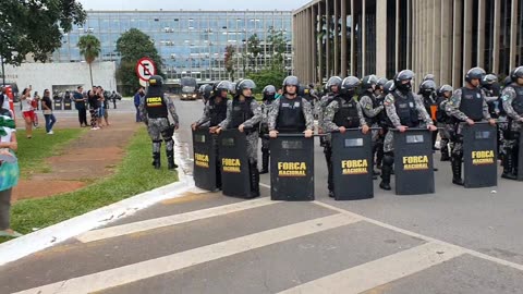 IMAGENS INÉDITAS DA FORÇA NACIONAL NO DIA 8/1