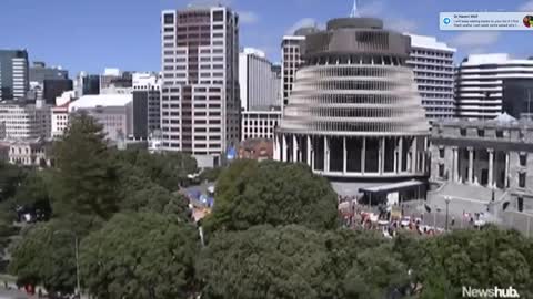 NZ media's lies and propaganda about "disinformation" at parliament protest