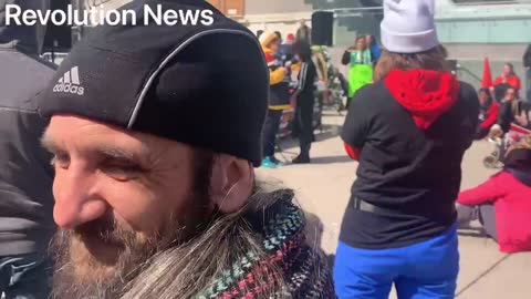 Nathan Phillips Square freedom rally