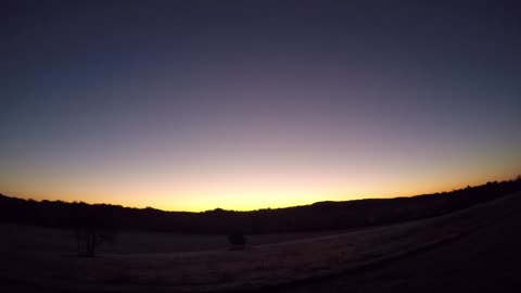 Sun Rise 11 6 21 time lapse 33f