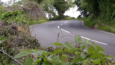 Isle of man tt 2015 senior race tower bends 1st lap