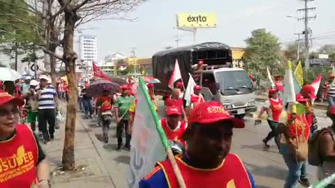 Video: Marcha del Día del Trabajo