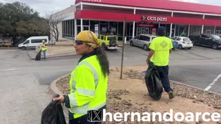 illegal aliens get street cleaning services every 3 days at the ARC