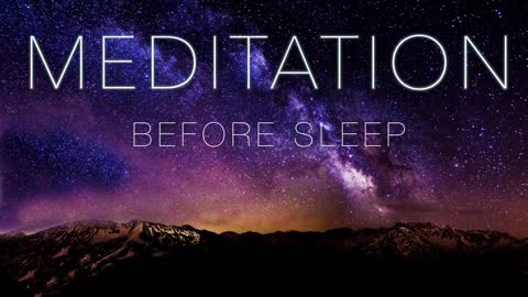 Guided meditation for when you go to sleep