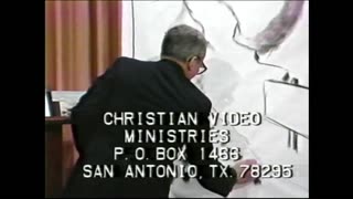 Vintage Dr Ruckman VHS put out by Christian Bible Church
