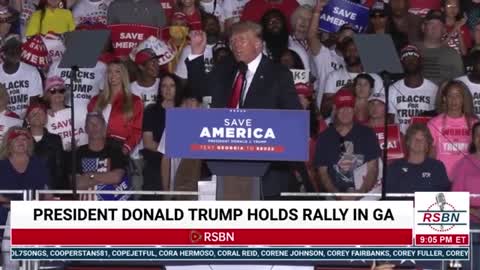 Trump's epic speech to end 'save america' rally. Truly inspiring!