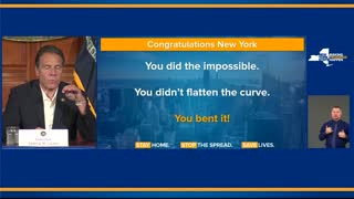 NY Gov Andrew Cuomo: We bent the curve