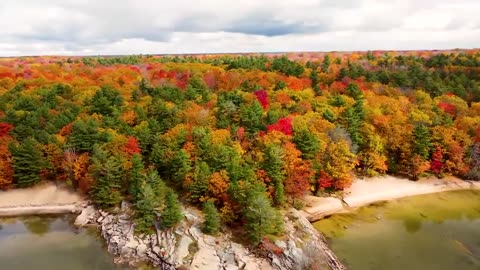 Wait on The Lord: In The Secret Place | Instrumental Worship & Prayer Music with 🍁 Autumn Scene