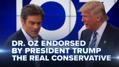 Dr. Oz Endorsed By President Trump
