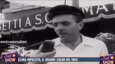 😁Il Caldo del 1964, quando non c'era l'ansia del' EcoAnsia.😁