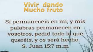 VIVIR DANDO MUCHO FRUTO_ Devocional.