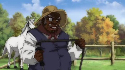 Uncle Ruckus with whip