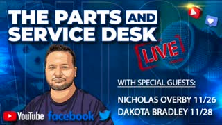 The Parts and Service Desk is Going Live and We Have Special Guests!