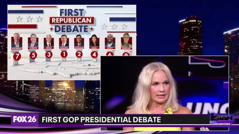 GOP candidates participate in first presidential debate