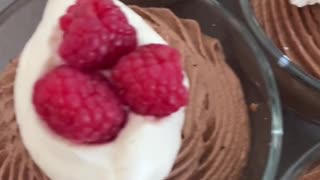 It only takes 4 ingredients to make Keto Easy chocolate mousse