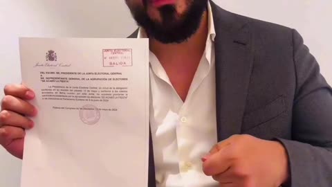Alvise Pérez ya es oficialmente candidato para Elecciones Europeas 9 Junio 2024