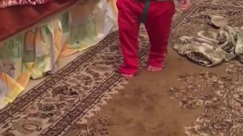 Baby dance 💃 Arabic