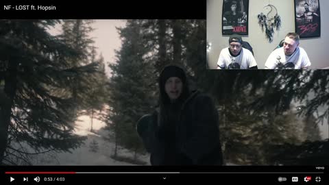 NF - LOST (Feat. Hopsin) [REACTION]