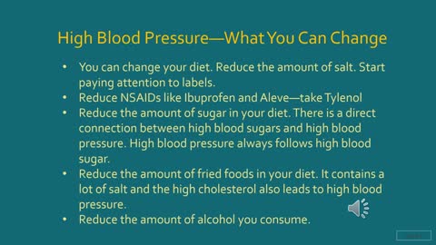 So You Found Out You Have High Blood Pressure--Now What?