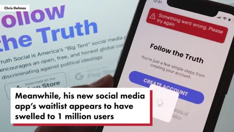 Trump hasn’t posted on Truth Social in weeks as waitlist swells