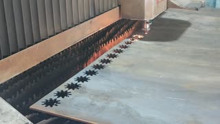 laser cutting in production