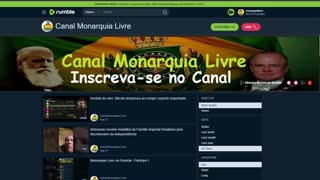 Participe do Canal Monarquia Livre no Rumble