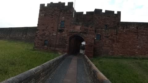 Carlisle castle. UK. GoPro