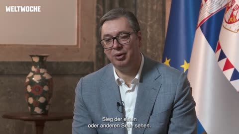 German journalist interview with Serbian President