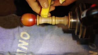 Woodturning a DIY Cocobolo Baby Rattle #Woodturning #Woodworking