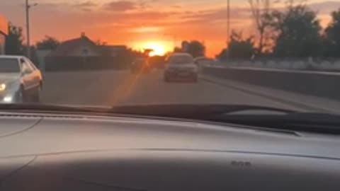 Bishkek sunset