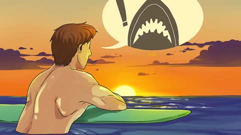 Avoid Sharks While Surfing