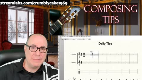 Composing for Classical Guitar Daily Tips: Step-by-Step Chord voicings