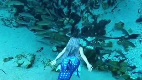 Dreamy underwater fairytale 🧜‍♀️