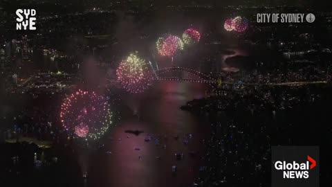 New Year's 2024: Sydney, Australia puts on stunning fireworks show