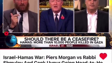 Cenk Uygur melts down in debate with Rabbi Shmuley Boteach - Piers Morgan