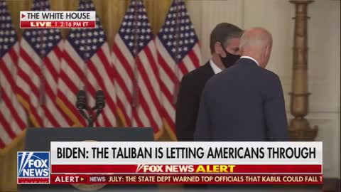 Biden Hurries Out of TRAINWRECK Press Conference as Reporters Shout Questions at Him