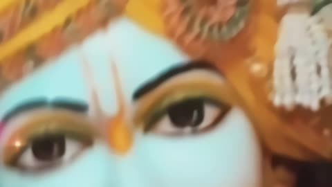 Divine Melodies: Lord Krishna's Blissful Abode with 'Adharam Madhuram' | Devotional Shorts #krishna