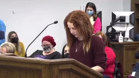 Courageous Student Speaks Out Against Mask Mandate !