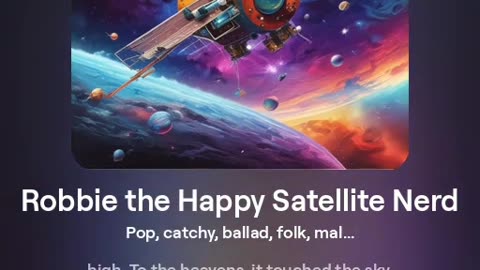 Robbie the Happy Satellite Nerd