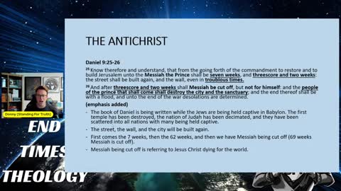 End Times Theology (Episode 8) | Daniel's 70 Weeks | "he" of Daniel 9 | PRETERISM DEMOLISHED