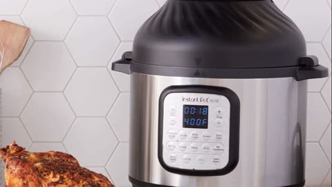 Instant Pot Duo Crisp Pressure Cooker Air Fryer, Roast, Bake